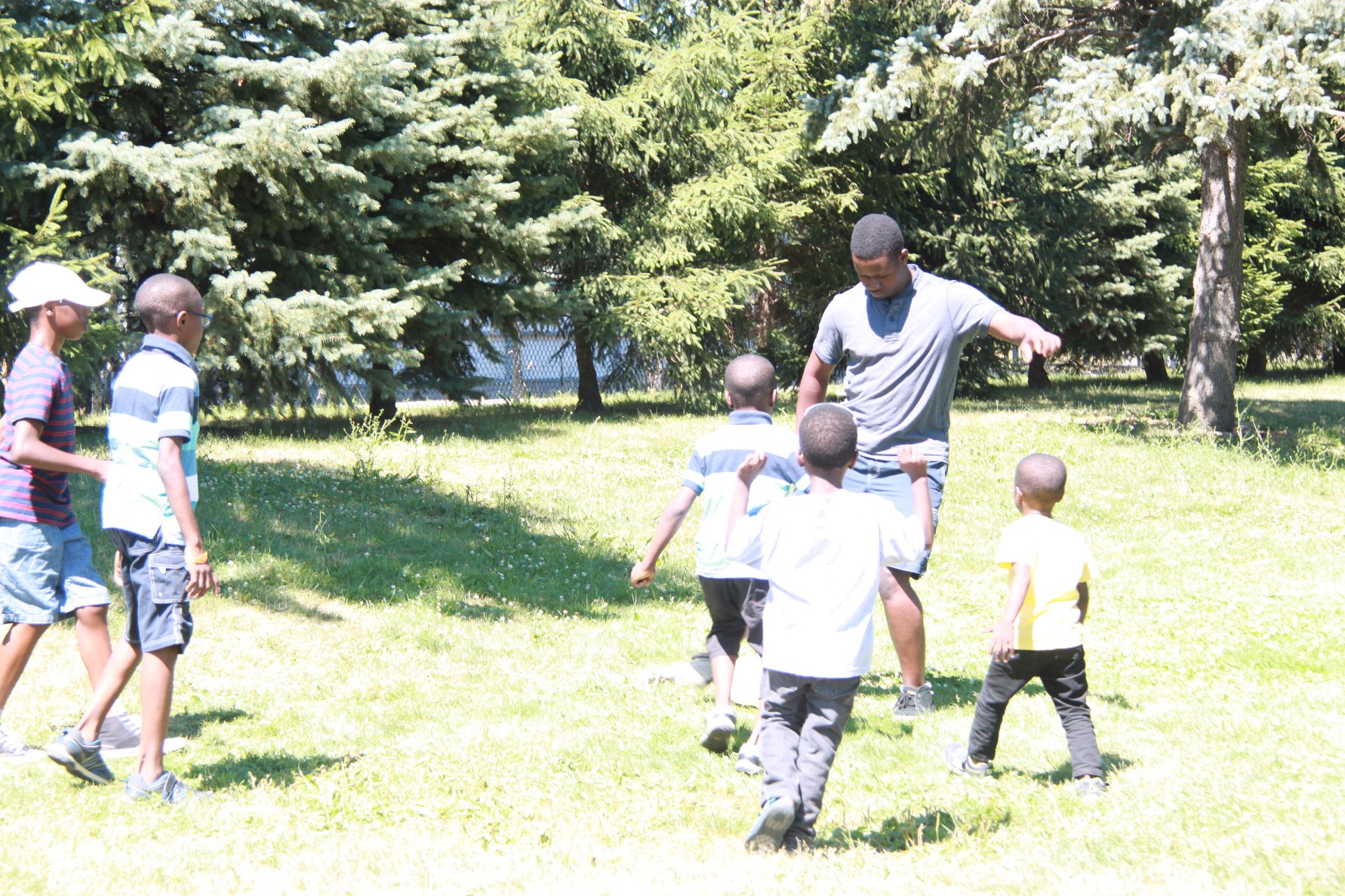 children playing